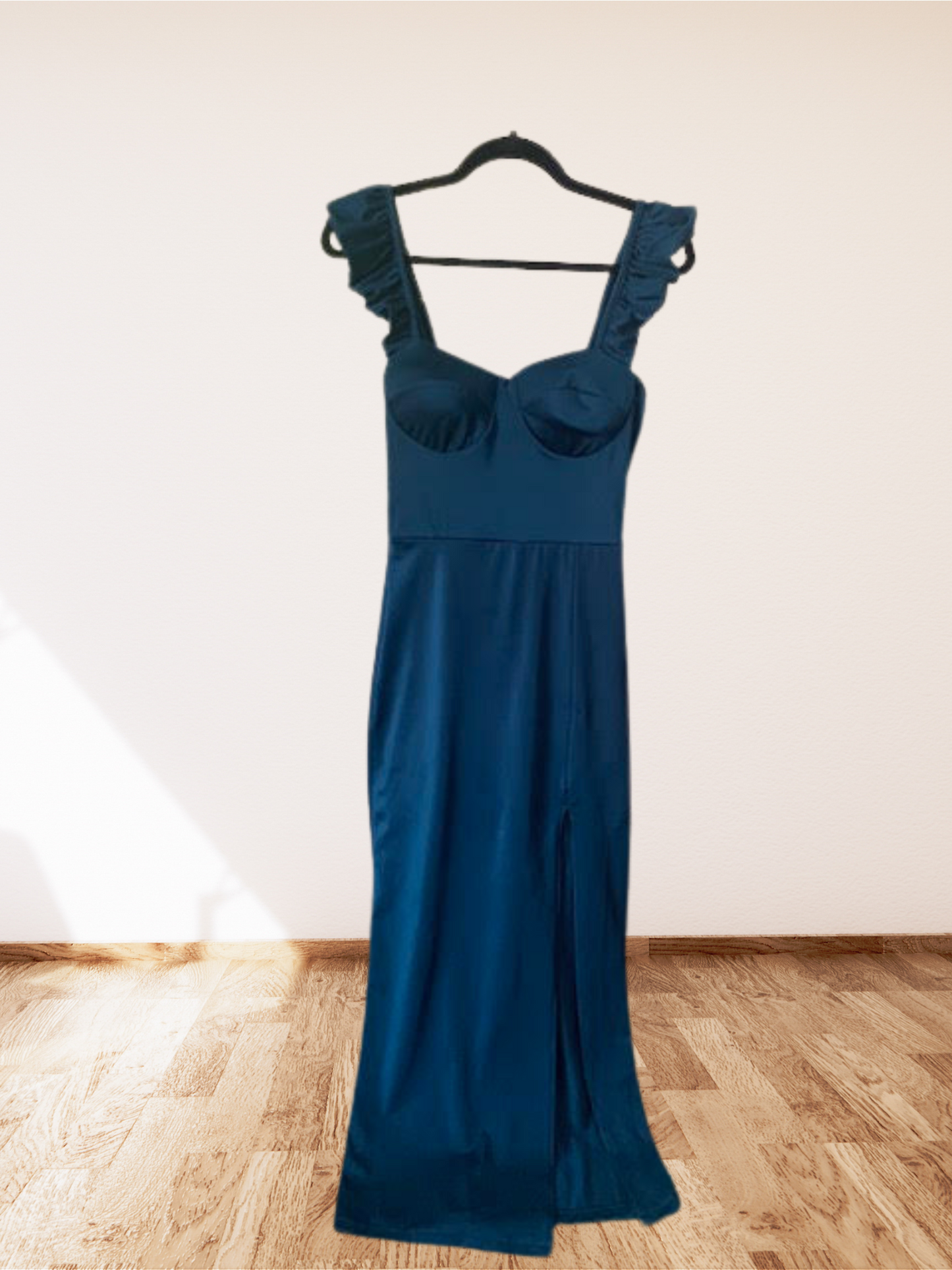 Petrol stretch dress