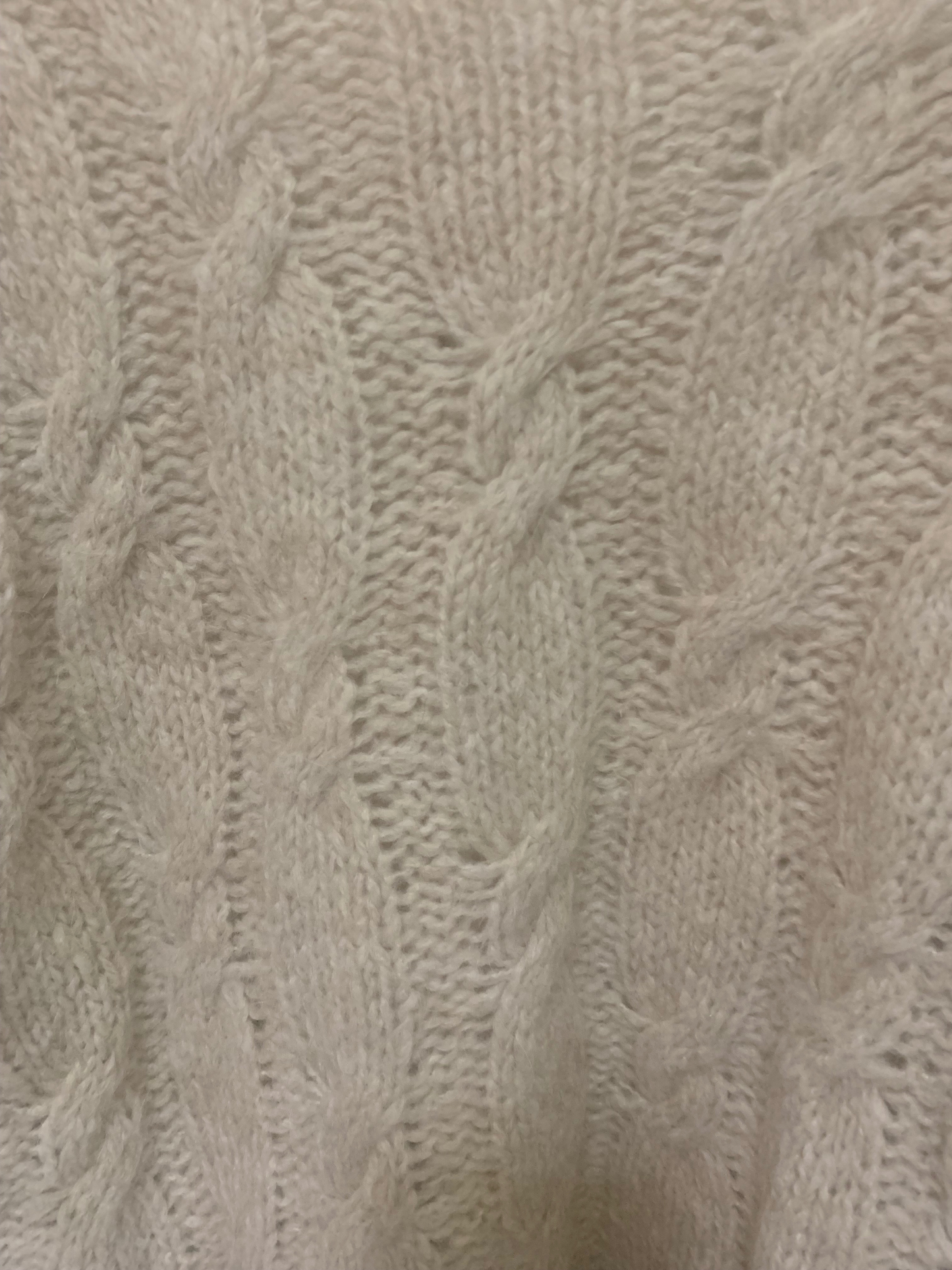 Cream wool sweater