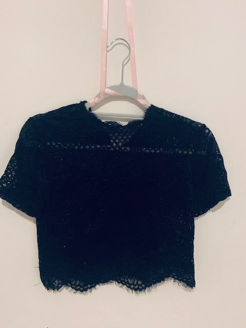 Business Short Top Lace