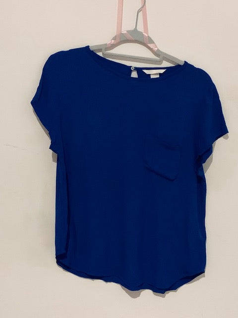 H&M electric blue tunic