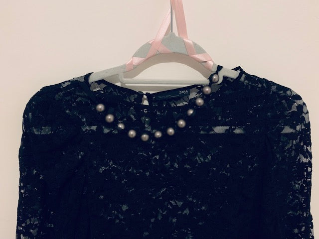 ZARA lace sweater