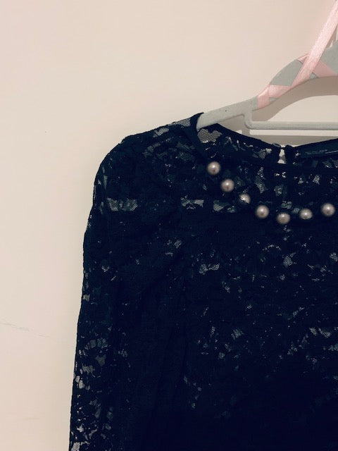 ZARA lace sweater