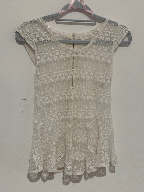 Shaped Lace Tunic