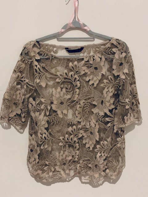 ZARA lace sweater