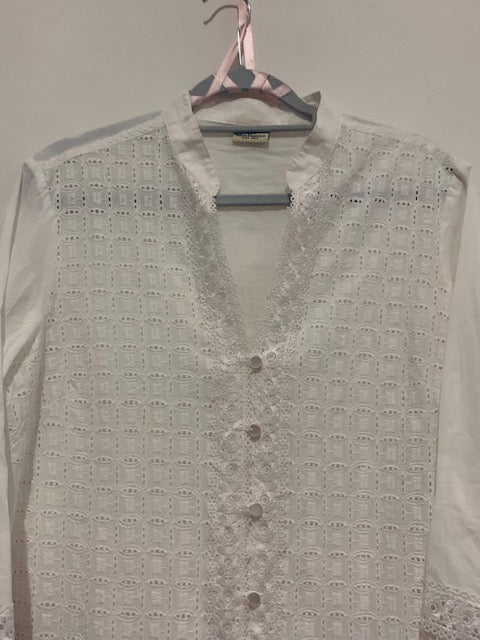 Long Shirt / Lace Caftan