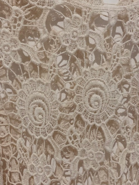 Maglia Pizzo macramè