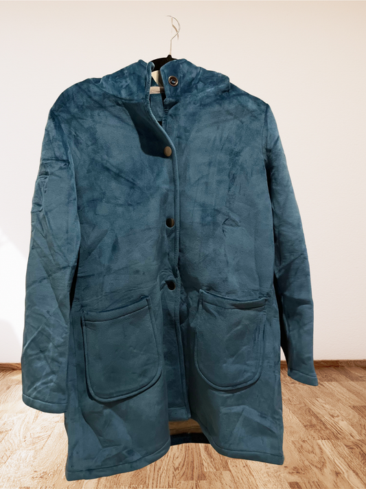 Soft petrol jacket