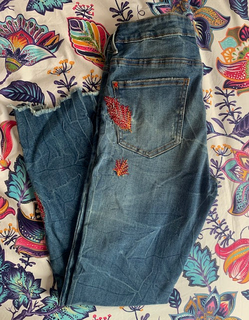 Leaf jeans