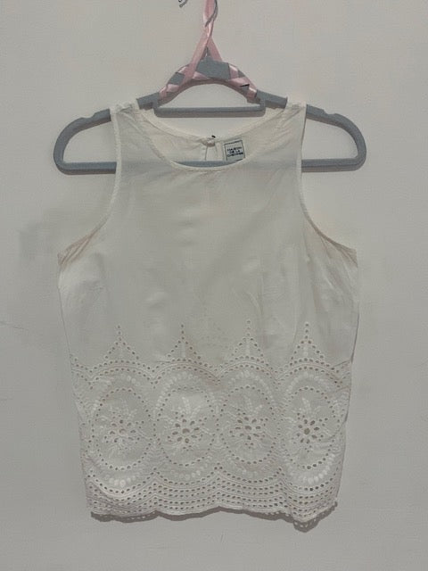 Sangallo lace top