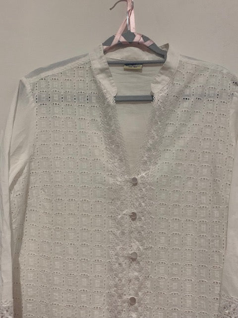 Camicia Lunga/ Caftano Pizzo