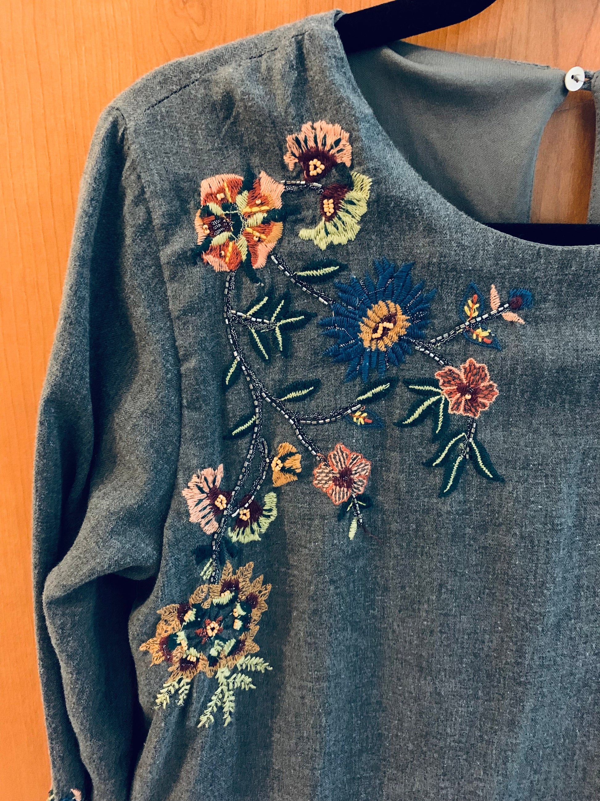 ZARA flower dress L armadio di Eleonora